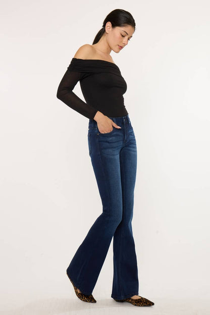 KanCan Trisha Mid Rise Flare Jeans