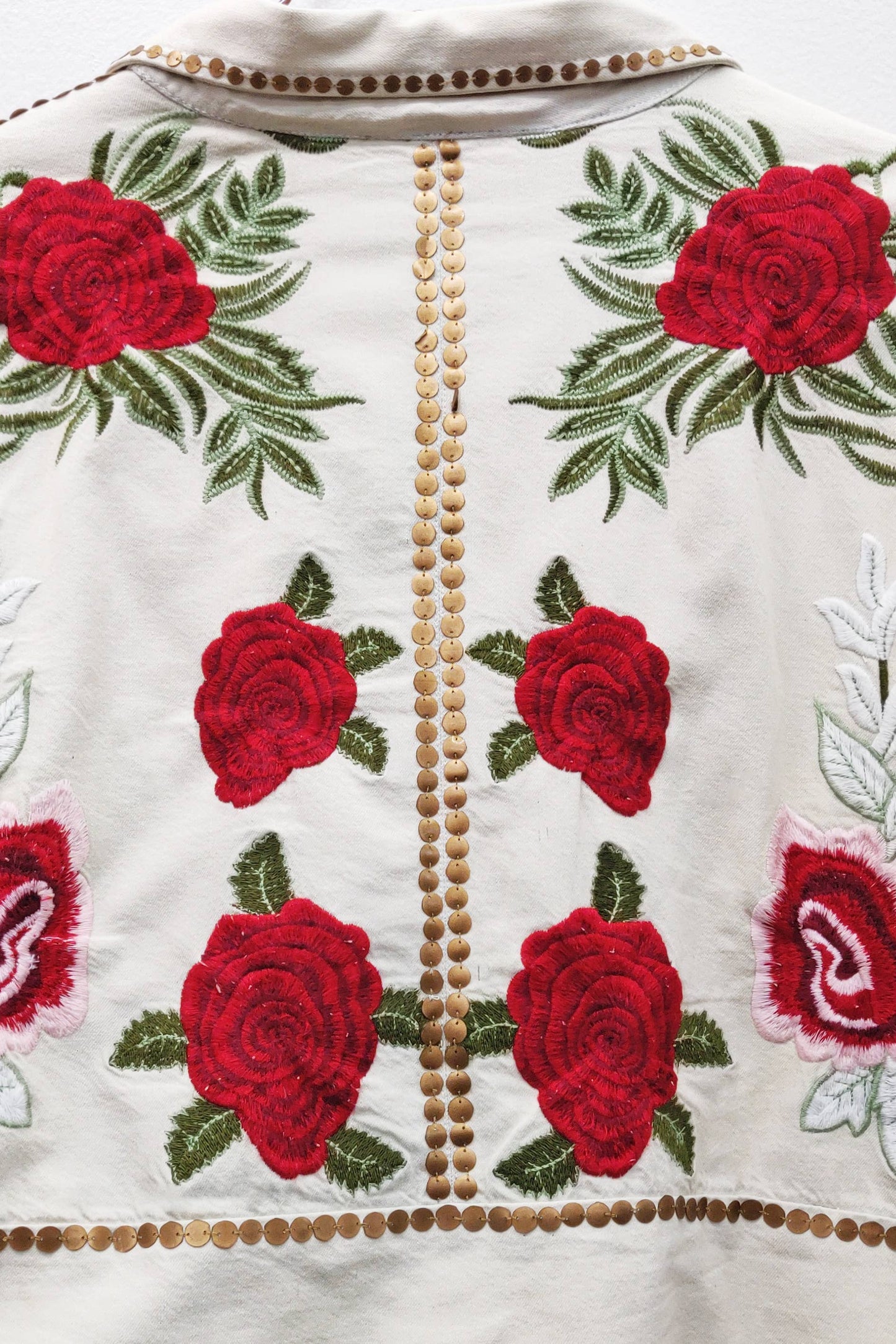 Carmen Ivory Embroidered Jacket