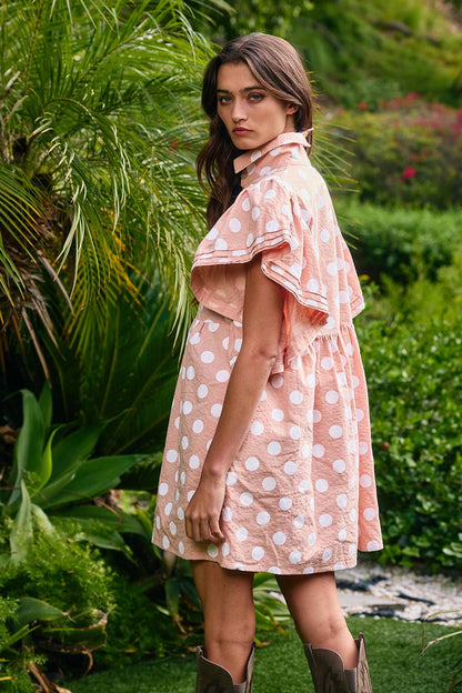 Polka Dot Mini Dress