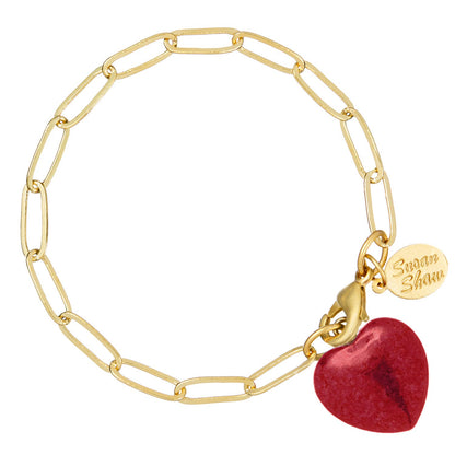 Susan Shaw Audrey Heart Bracelet