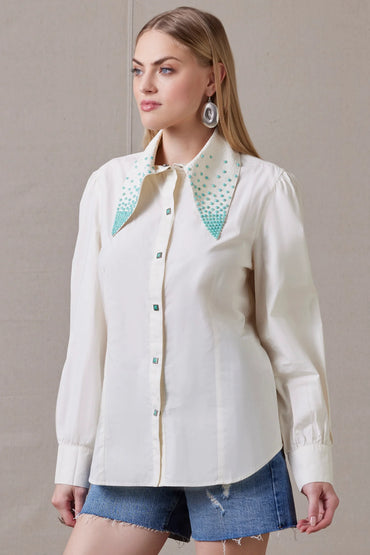 Double D Ranch Far Away Kid Blouse