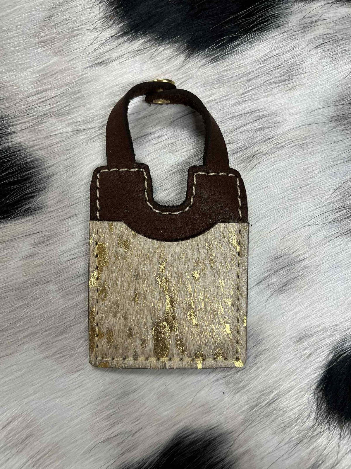 Leather Boot Snap Strap Wallet
