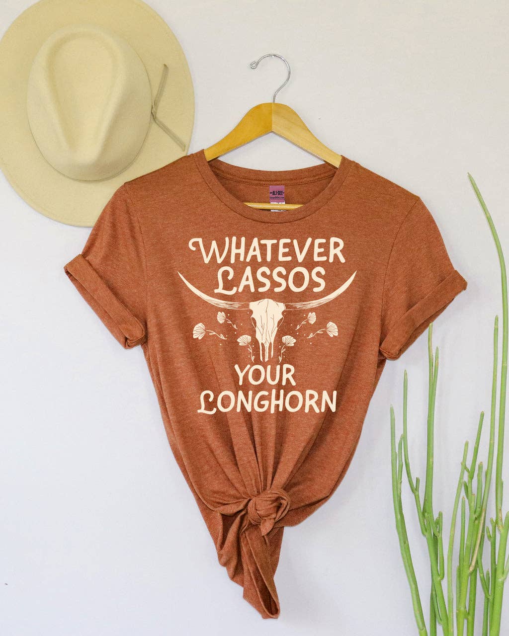 Whatever Lassos Your Longhorn Tee