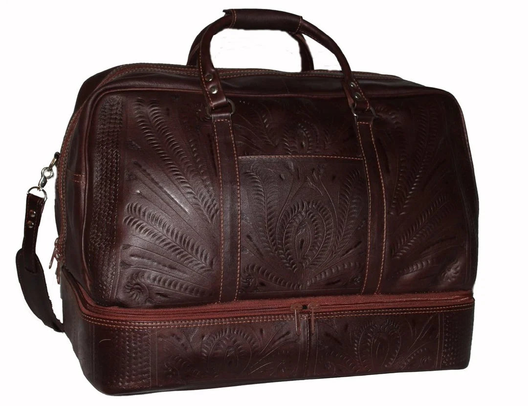 Ropin West Brown Boot Carry On