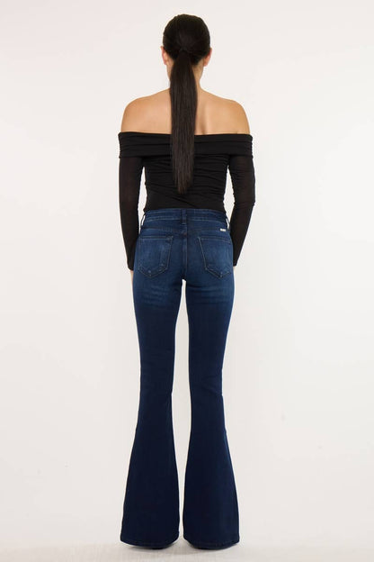 KanCan Trisha Mid Rise Flare Jeans