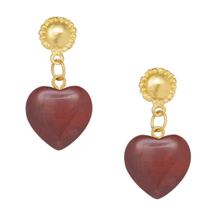 Susan Shaw Loren Heart Earrings