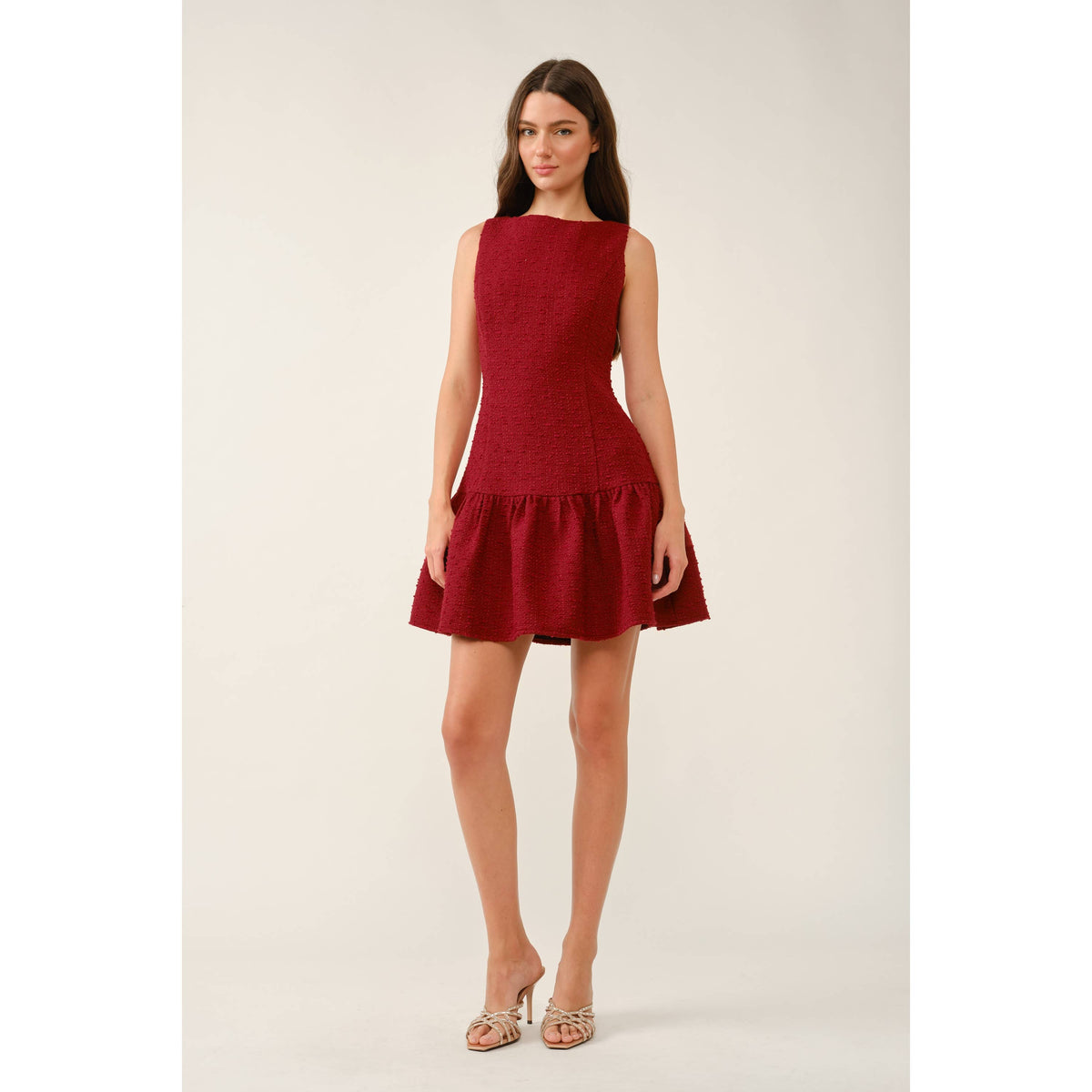 Penelope Tweed Mini Dress