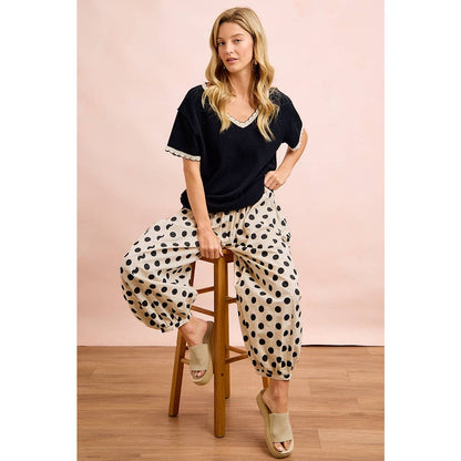 Polka Dot Balloon Pants