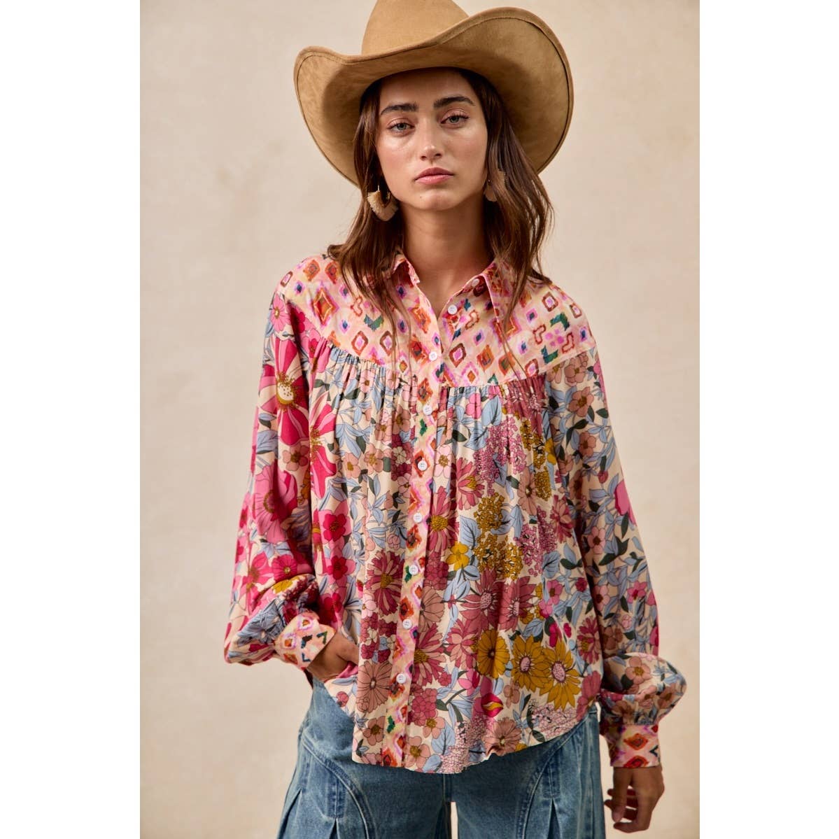 Floral Mix & Match Blouse