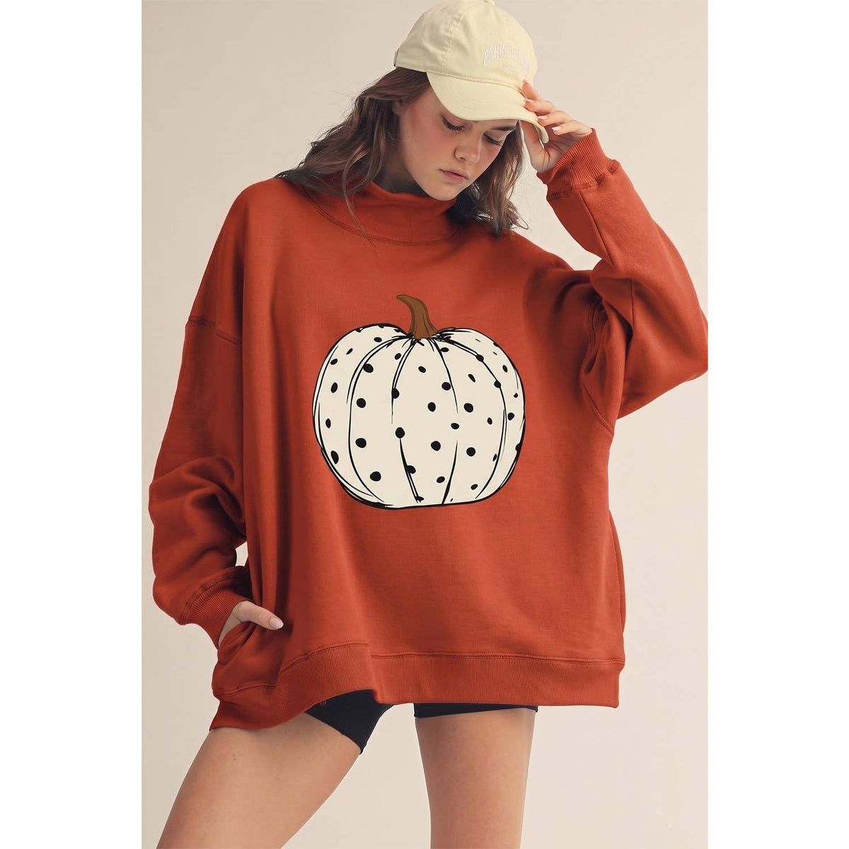 Cozy Harvest Pumpkin Pullover