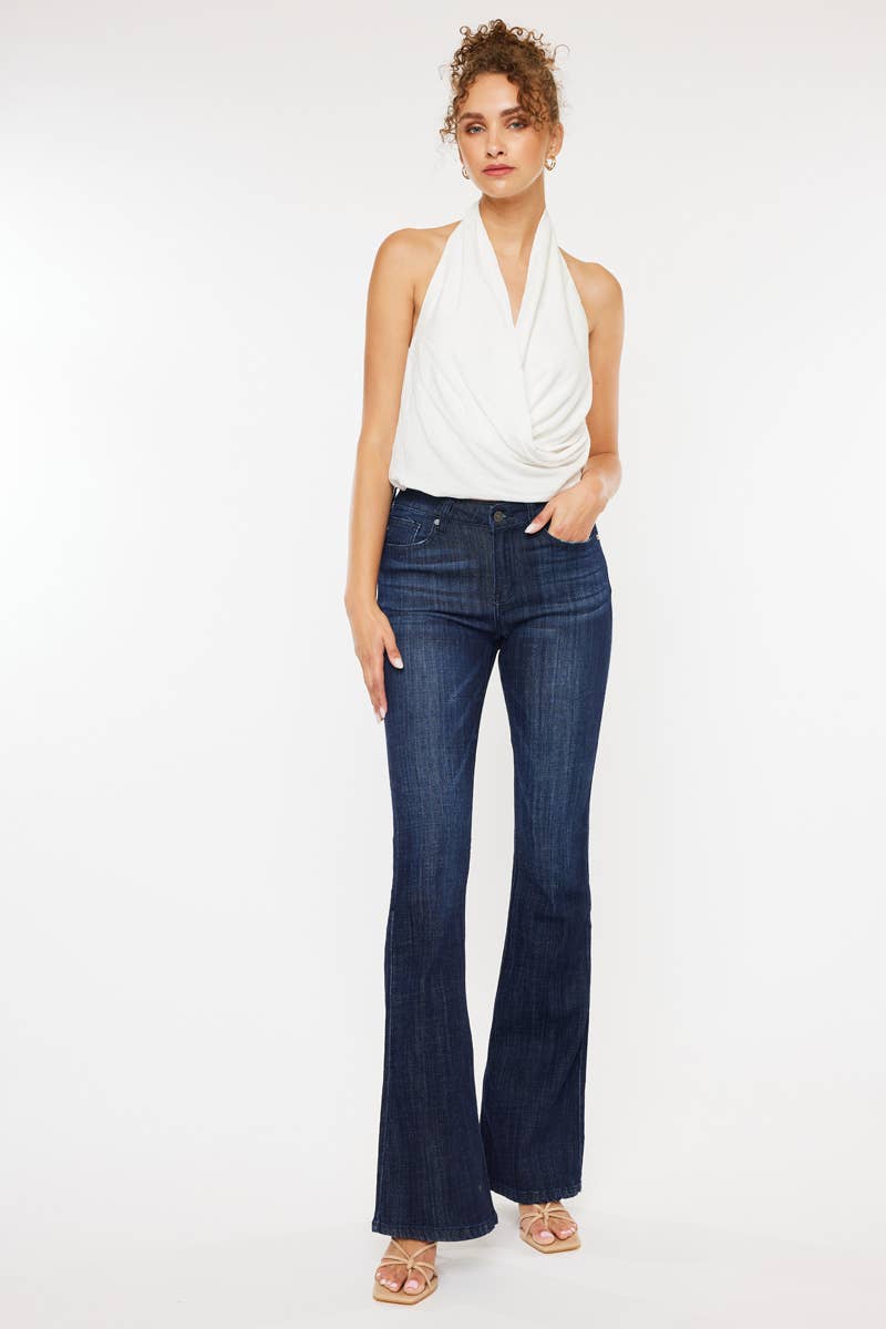 KanCan Celestine Mid Rise Flare Jeans