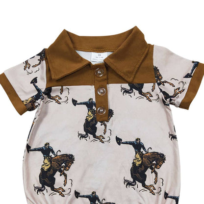 Boys Rodeo Baby Onesie