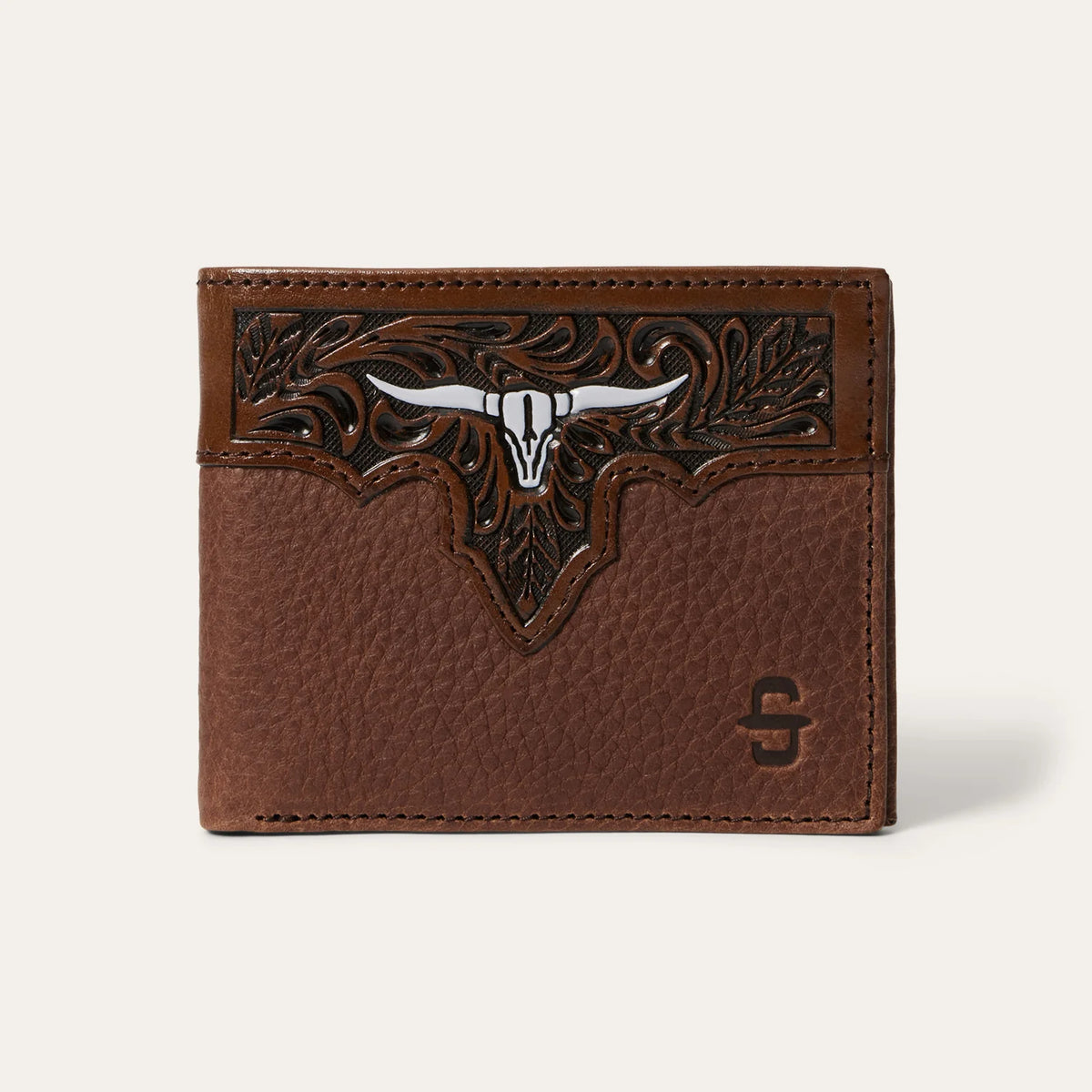 Stetson Steer Head Bi-Fold Wallet