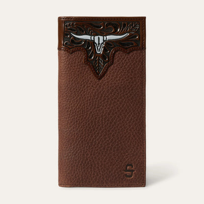 Stetson Steer Head Checkbook