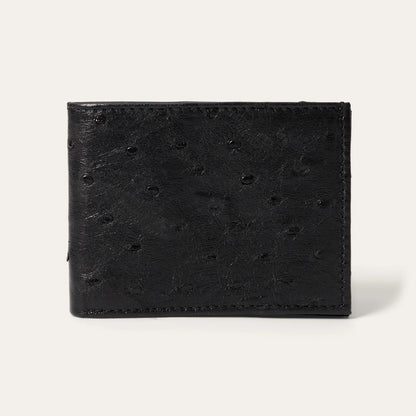 Stetson Ostrich Bi-Fold Wallet