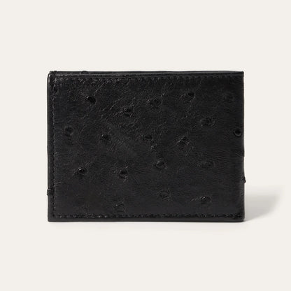 Stetson Ostrich Bi-Fold Wallet