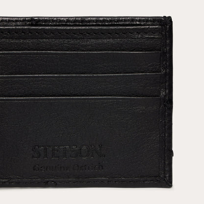 Stetson Ostrich Bi-Fold Wallet