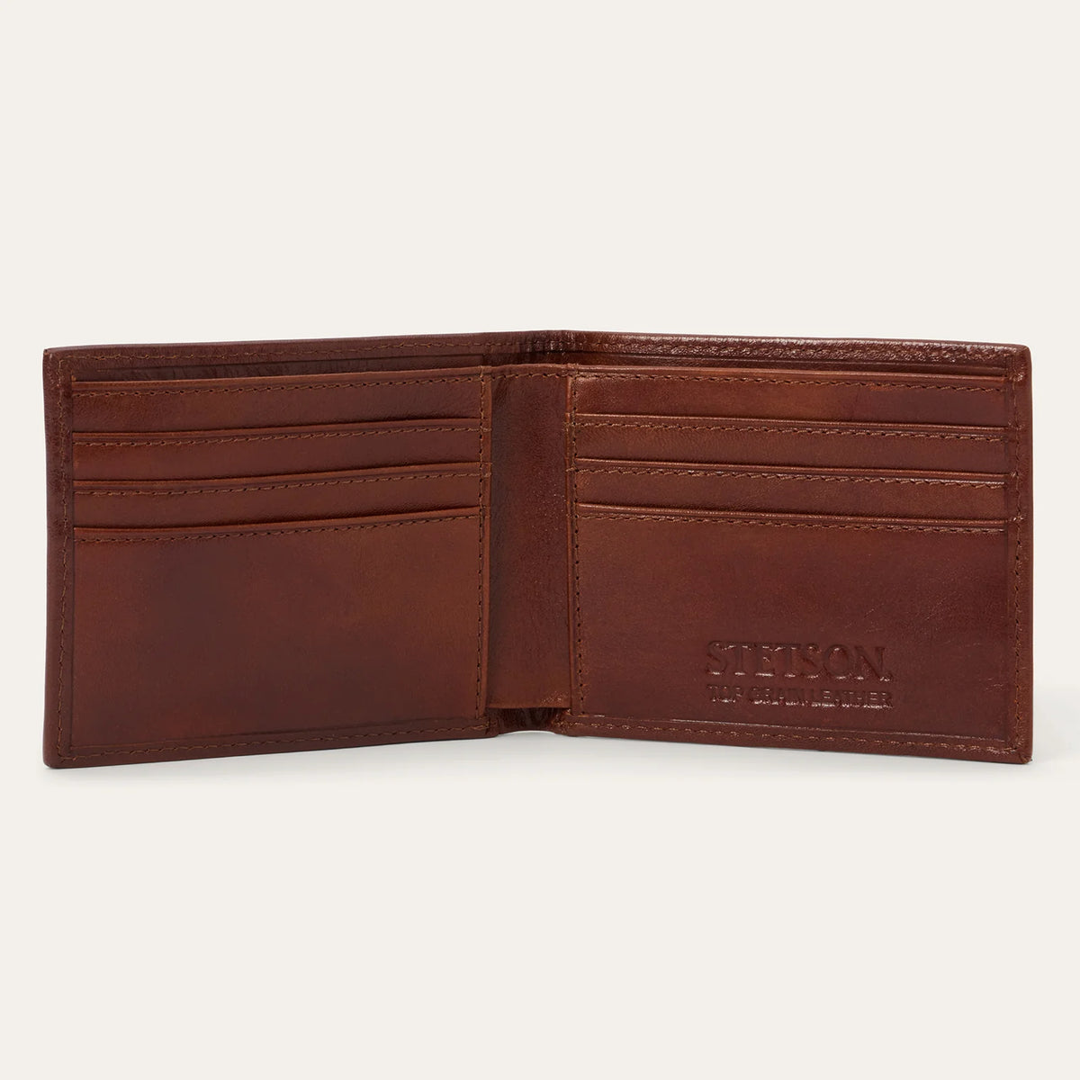 Stetson Basketweave Bi-Fold Wallet