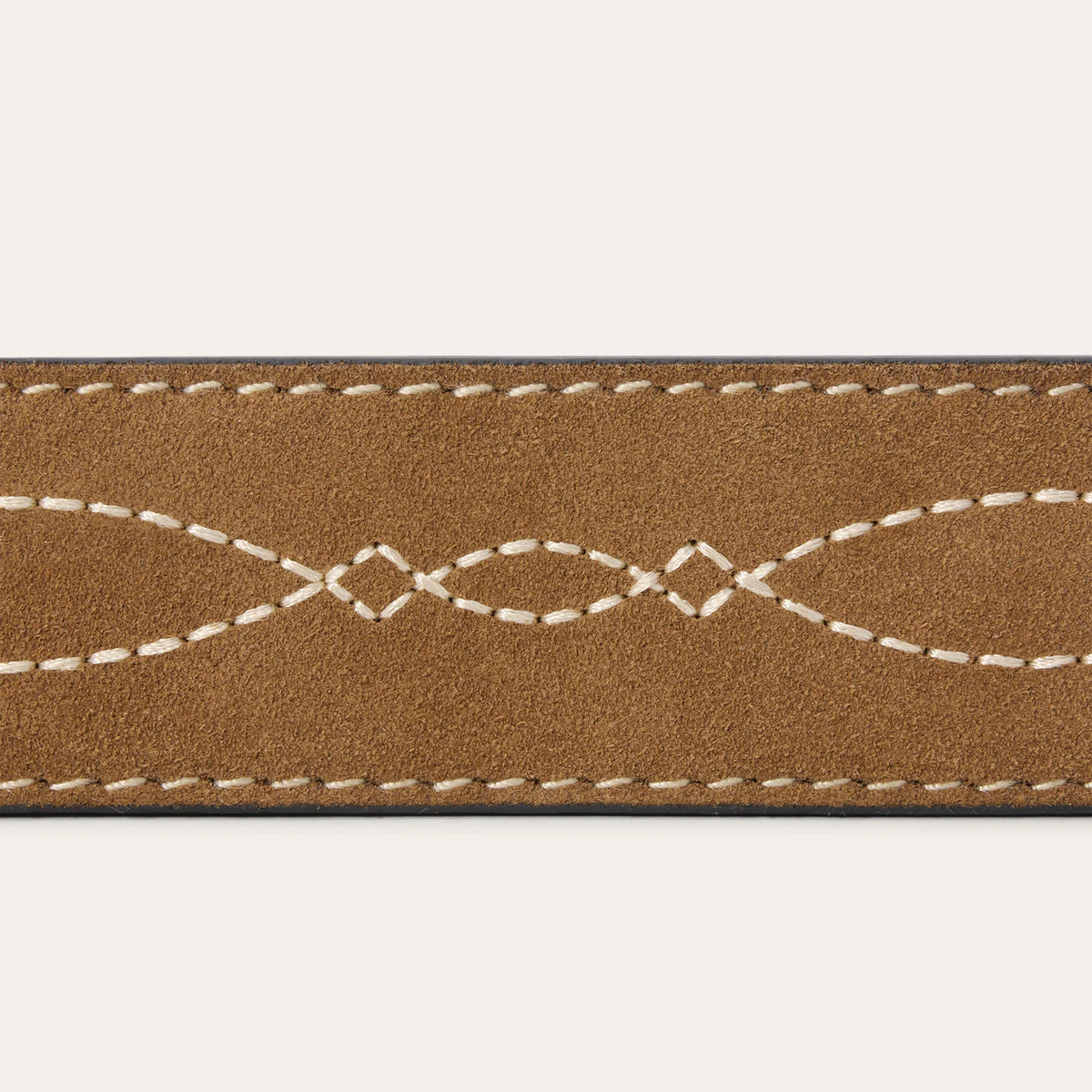Stetson Sand Tooled Tapered Belt