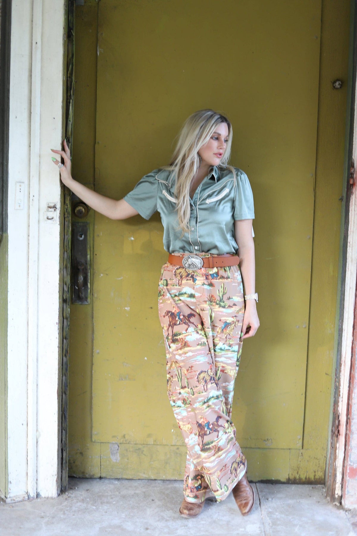 Turquoise Haven Horse Belt