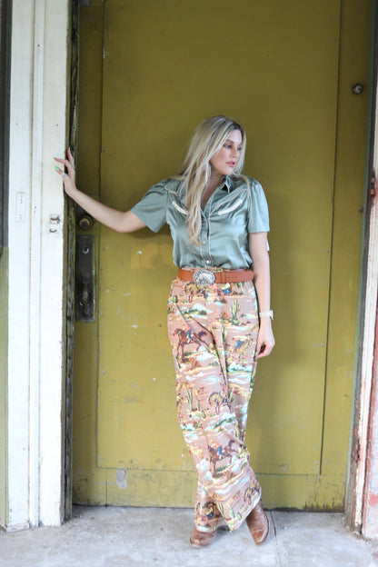 Turquoise Haven Horse Belt