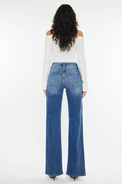 KanCan Yezmin Ultra High Rise 90'S Flare Jeans