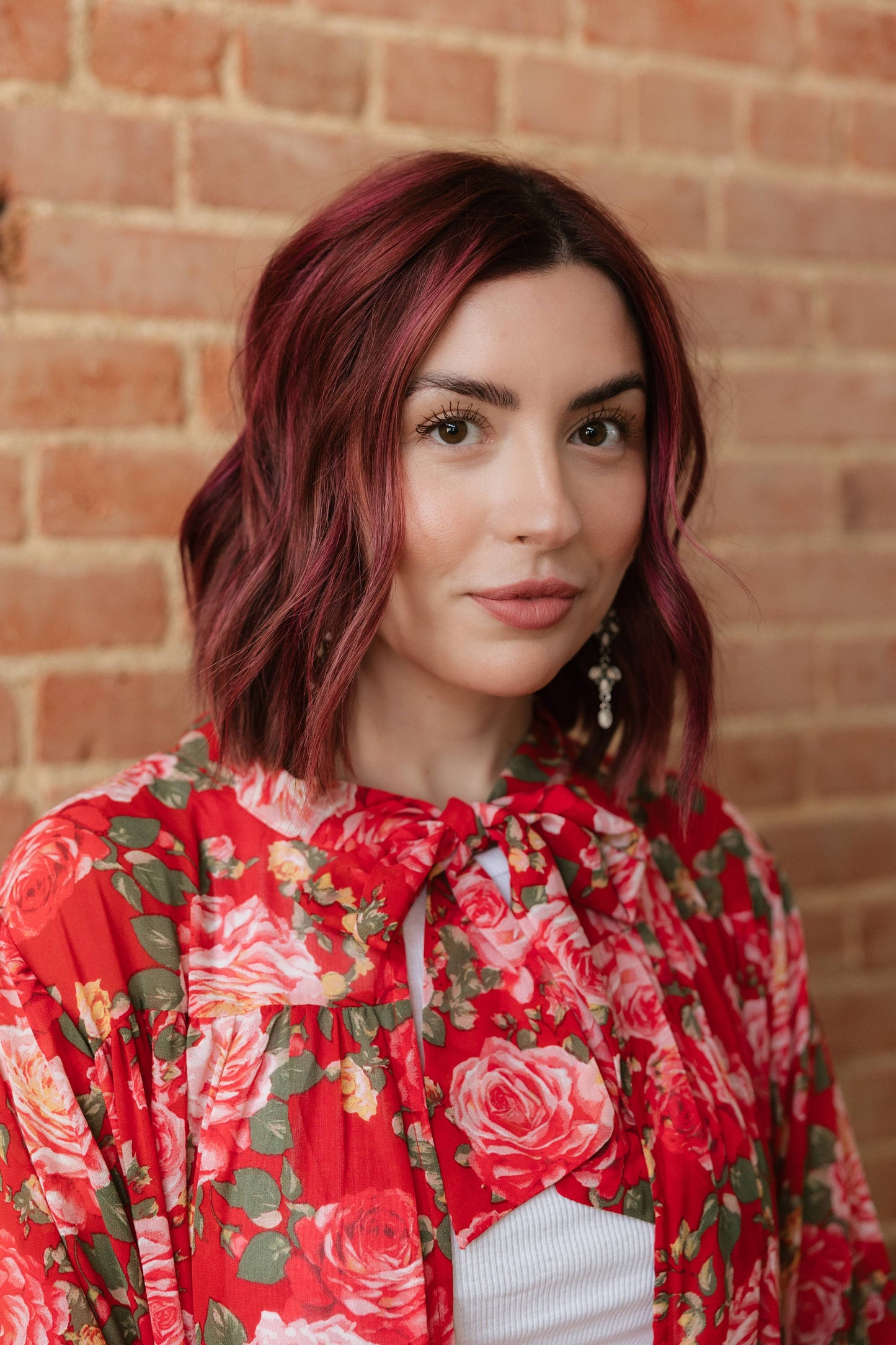 Red Rose Kimono