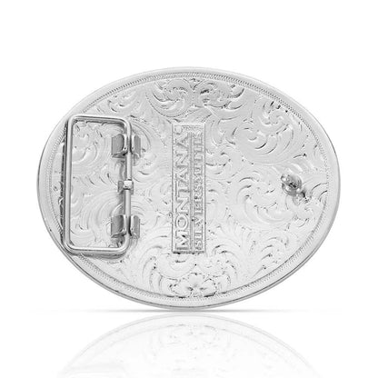 Montana Silversmith Rope & Barbed Wire Classic Impressions Christian Cowboy Attitude Buckle
