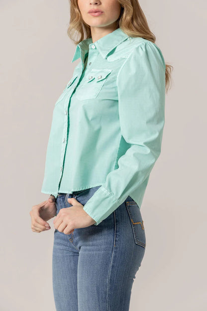 Kimes Ranch - Teal Annie Shirt