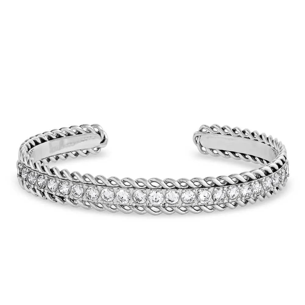 Montana Silversmith Crystal Roads Cuff Bracelet