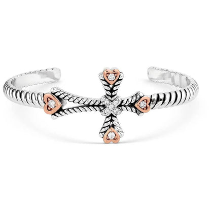 Montana Silversmith Faith in my Heart Cross Bracelet