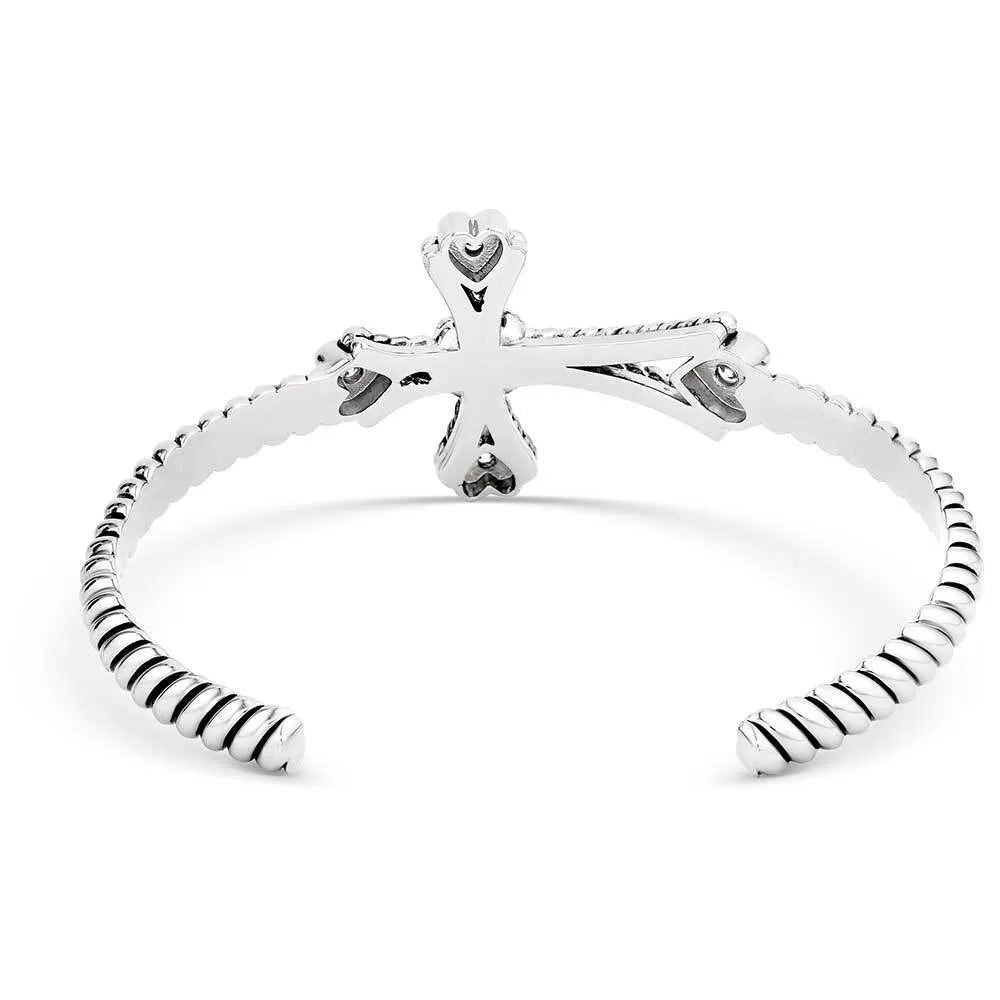 Montana Silversmith Faith in my Heart Cross Bracelet
