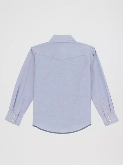 Wrangler Kid's Cowboy Cut® Western Snap Shirt