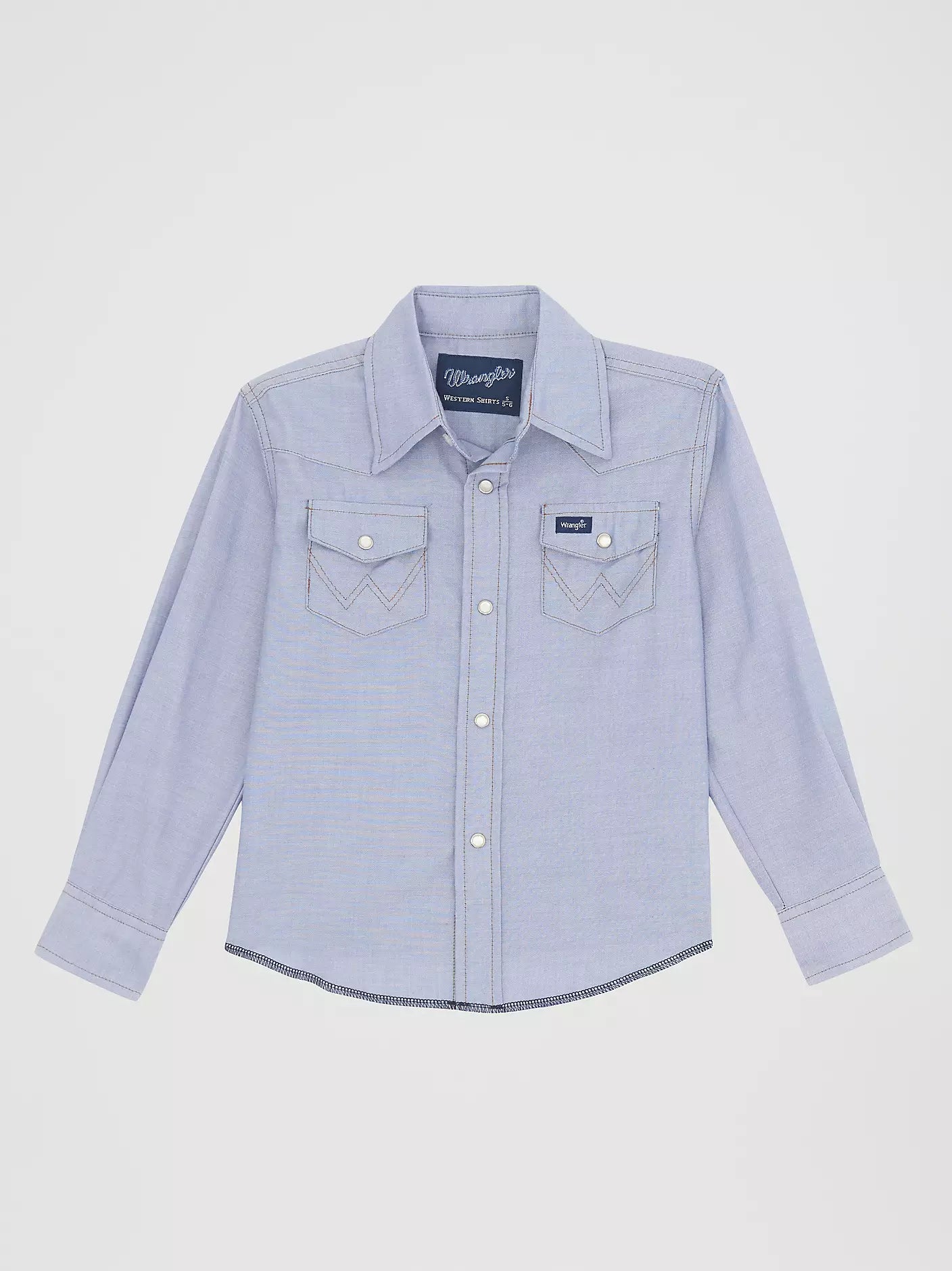 Wrangler Kid's Cowboy Cut® Western Snap Shirt