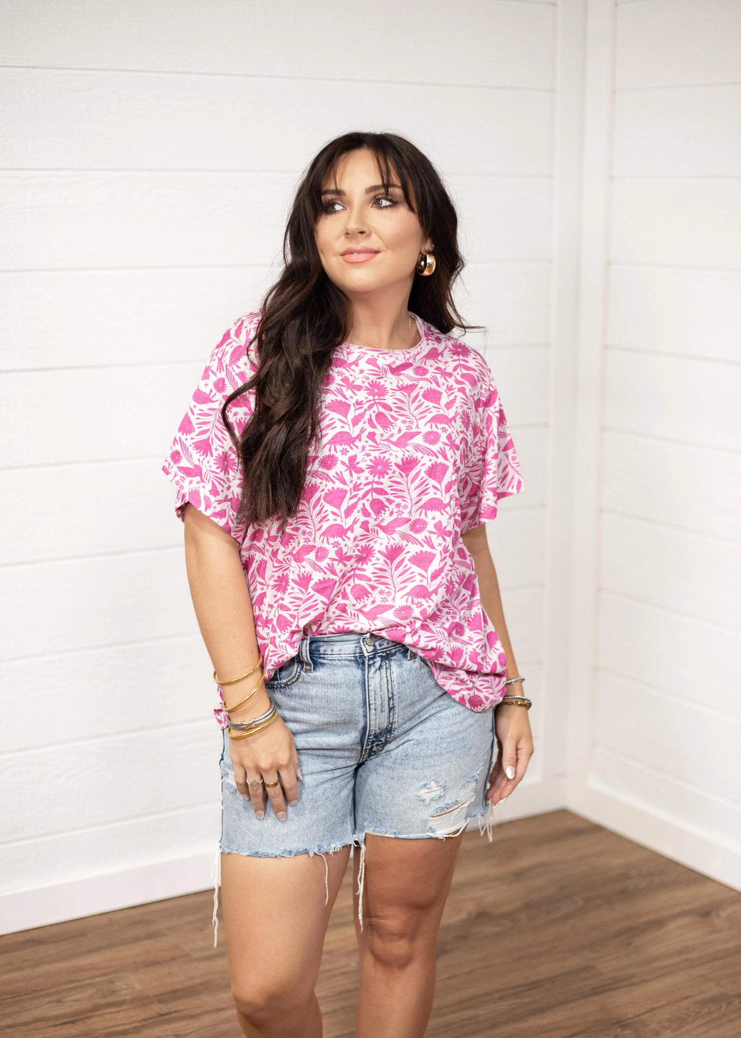 Layerz Clothing - Pink Otomi Basic Tee