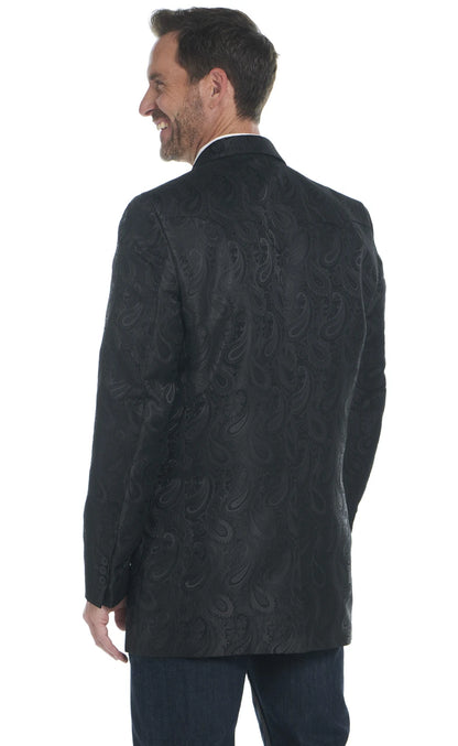 Circle S Black Paisley Plano Sport Coat