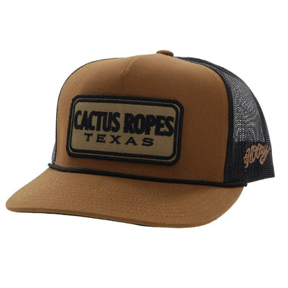 Hooey "Cactus Ropes" Tan & Black Hat