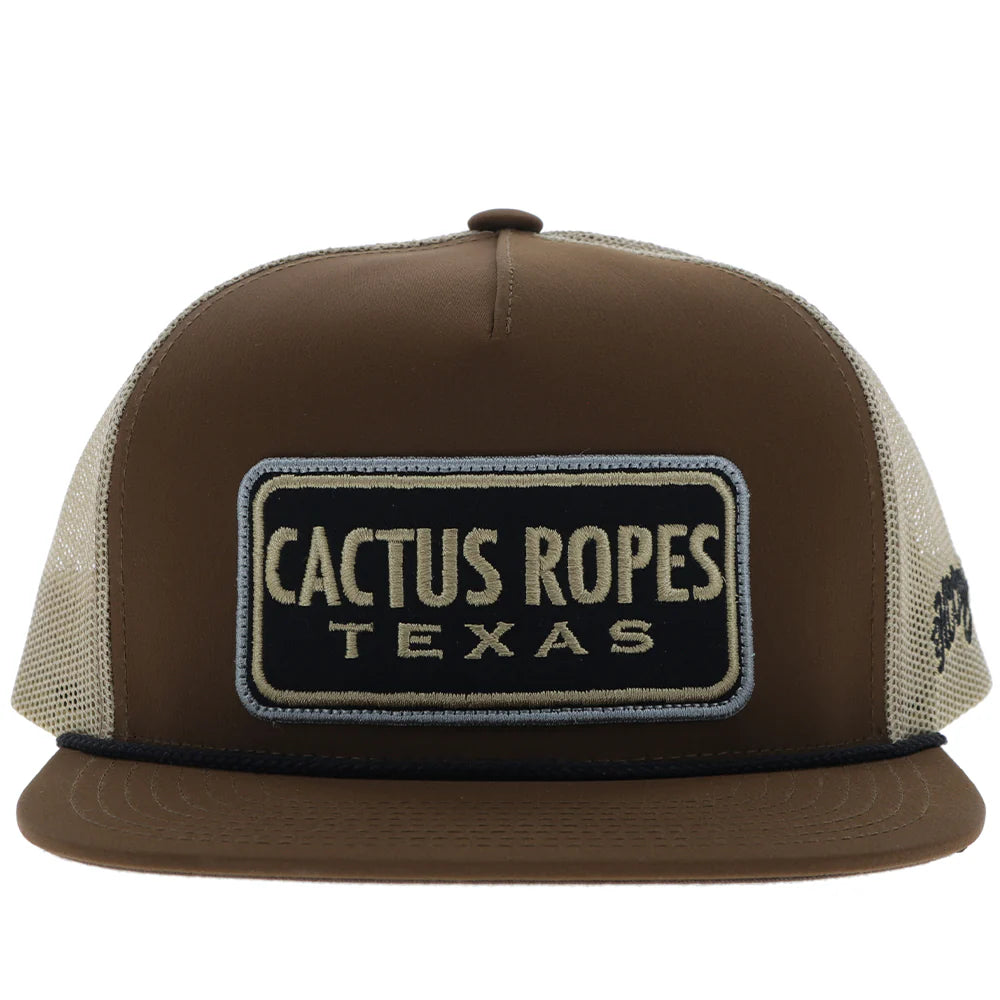 Hooey "Cactus Ropes" Hat Brown/Tan