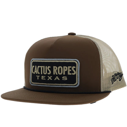 Hooey "Cactus Ropes" Hat Brown/Tan