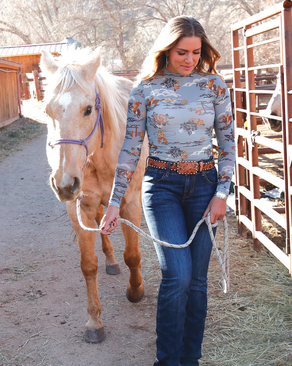 Cruel Denim Women's Mesh Top
