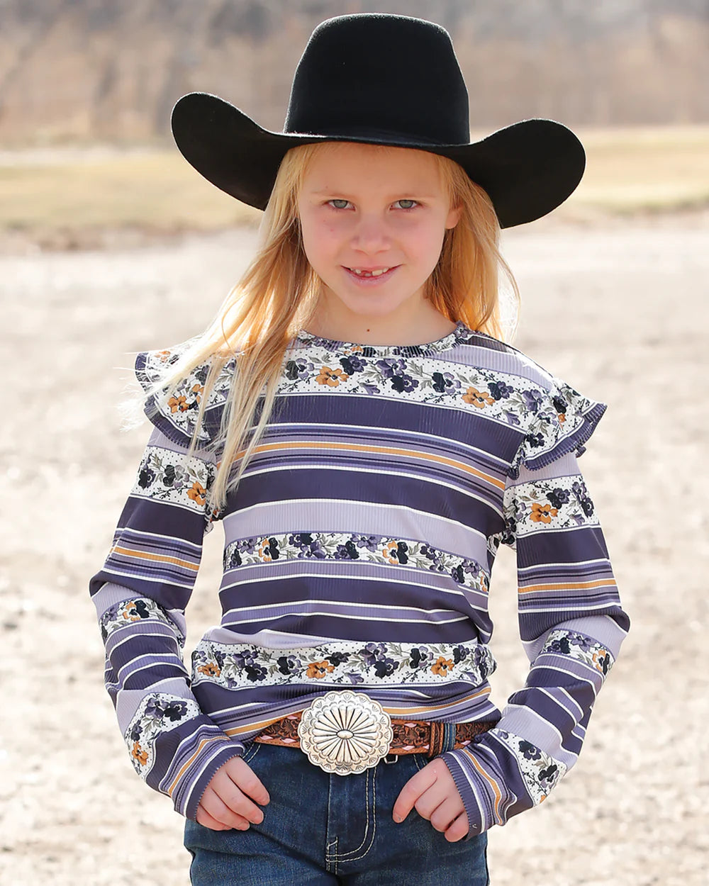 Cruel Denim Girl's Rib Knit Top
