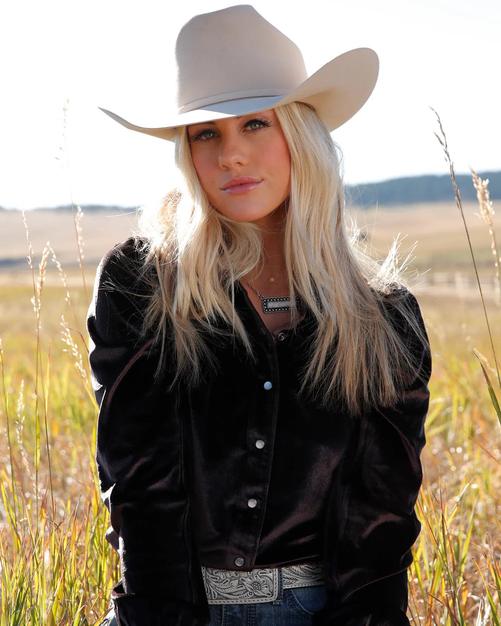 Cruel Denim Girlfriend Fit Snap Front Western Shirt