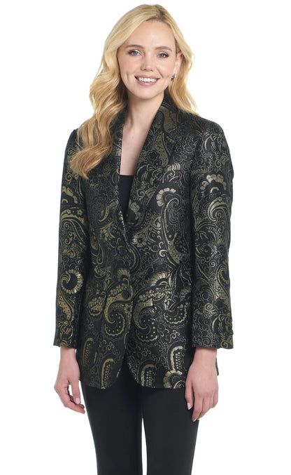 Circle S Black Gold Ladies Sport Coat