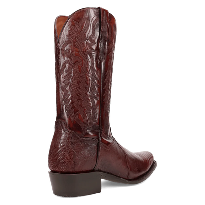 Dan Post Antique Tan Ringold Lizard Boots