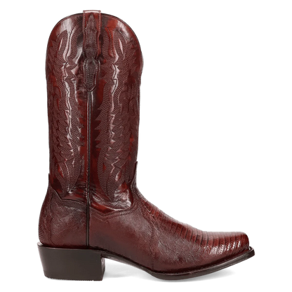 Dan Post Antique Tan Ringold Lizard Boots
