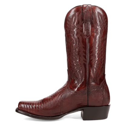 Dan Post Antique Tan Ringold Lizard Boots