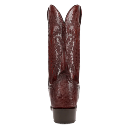 Dan Post Antique Tan Ringold Lizard Boots