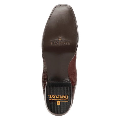 Dan Post Antique Tan Ringold Lizard Boots