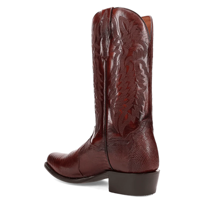 Dan Post Antique Tan Ringold Lizard Boots