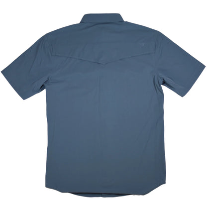 Ferrell CORE - Blue Short Sleeve Snap Shirt